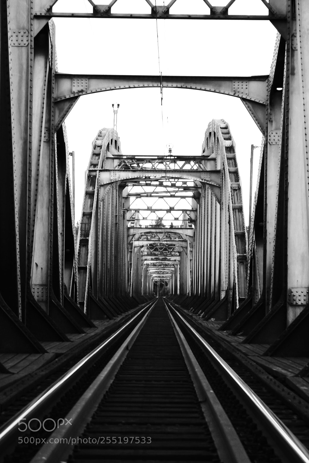 Canon EOS 7D sample photo. Railroad bridge photography