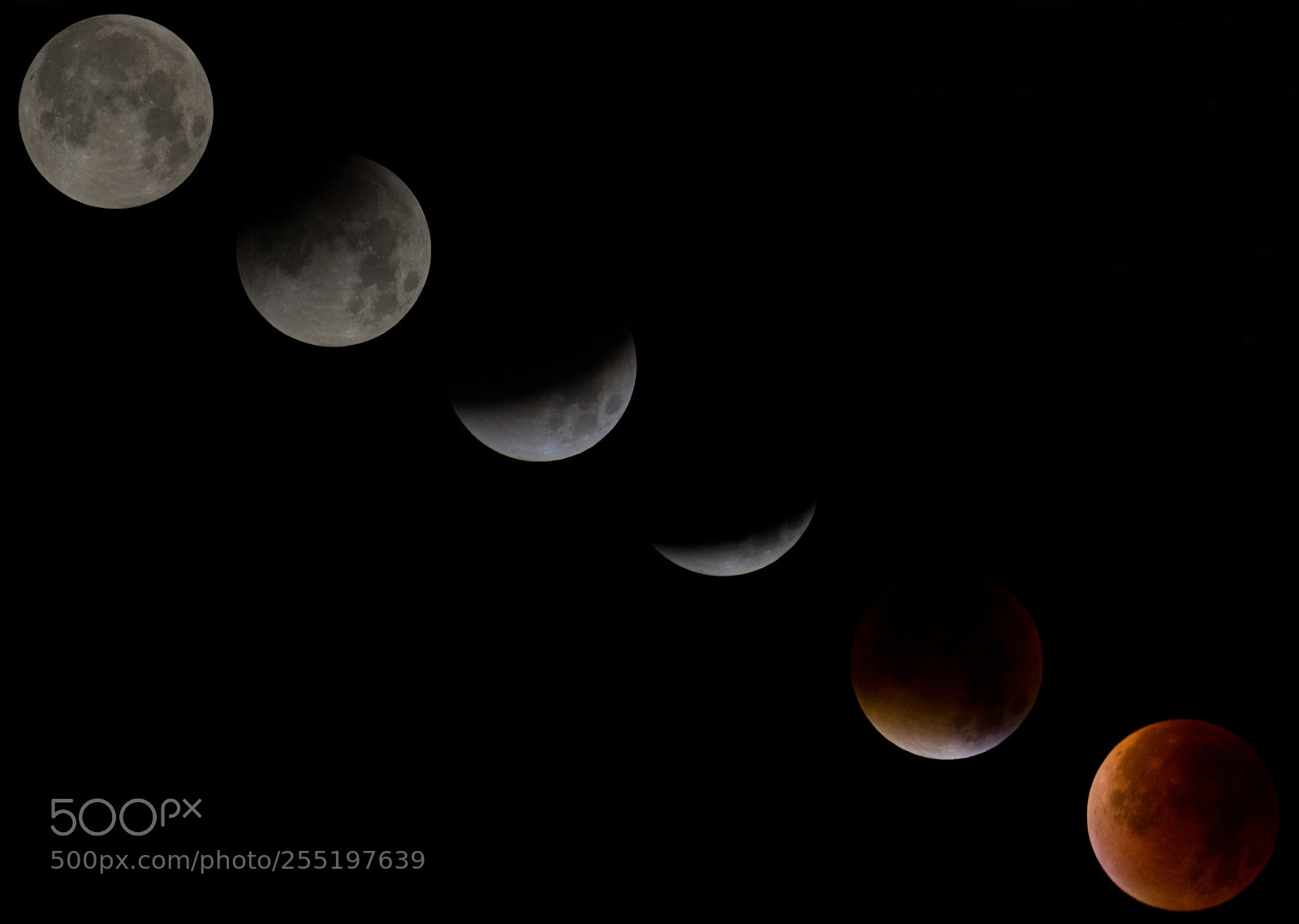 Canon EOS 7D sample photo. Lunar eclipse photography