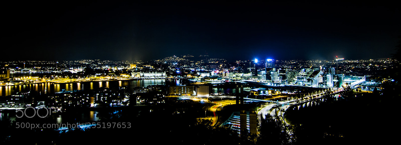 Canon EOS 7D sample photo. Oslo at night i photography