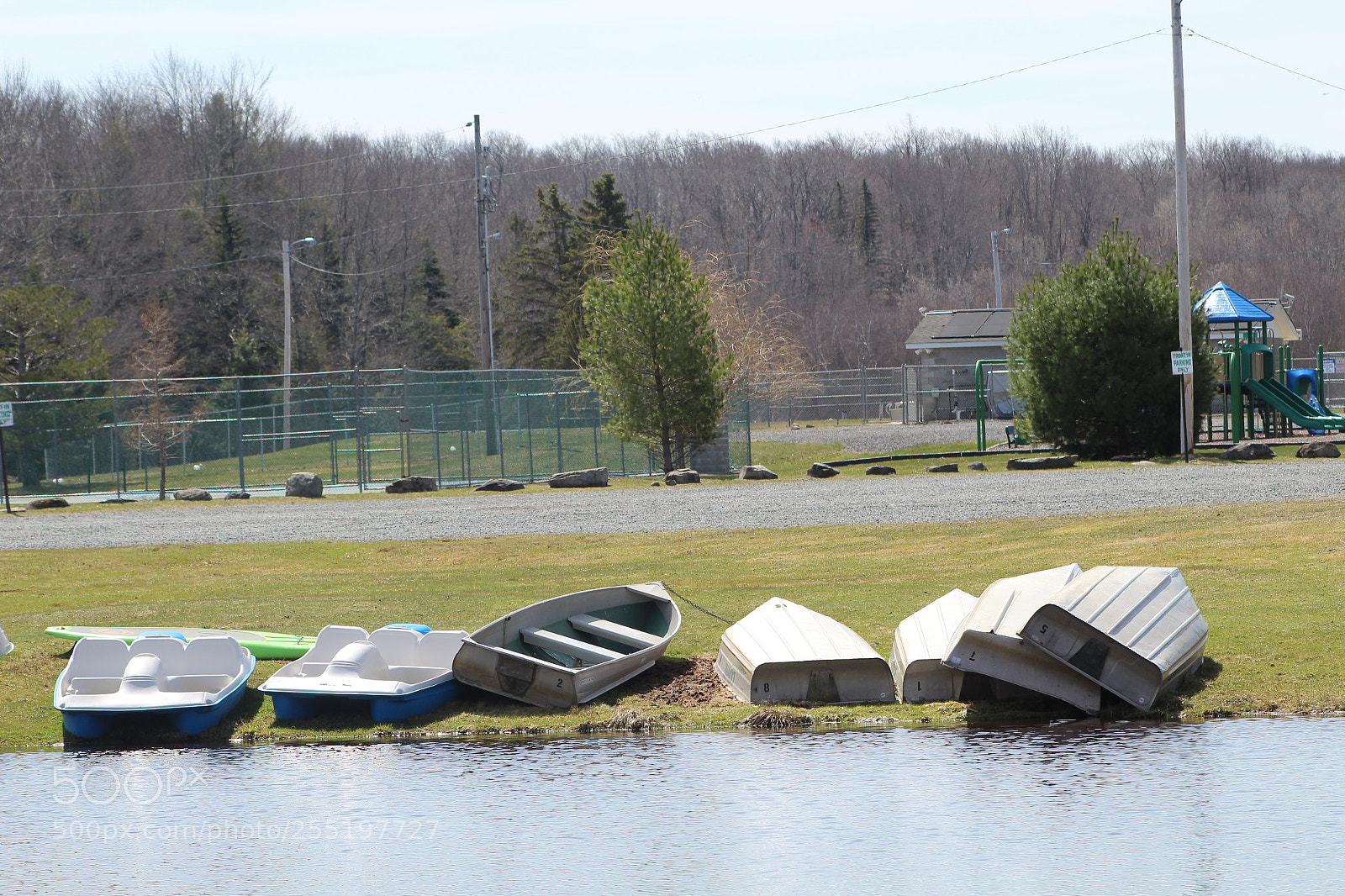Canon EF 75-300mm f/4-5.6 sample photo. Lake boat photography