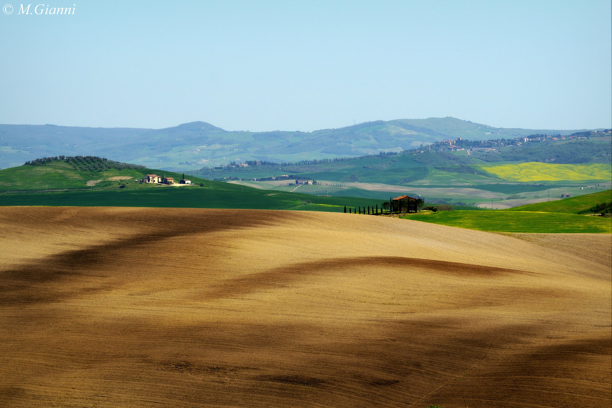 Nikon D3100 + Tamron SP 70-300mm F4-5.6 Di VC USD sample photo. Val d'orcia - world heritage photography