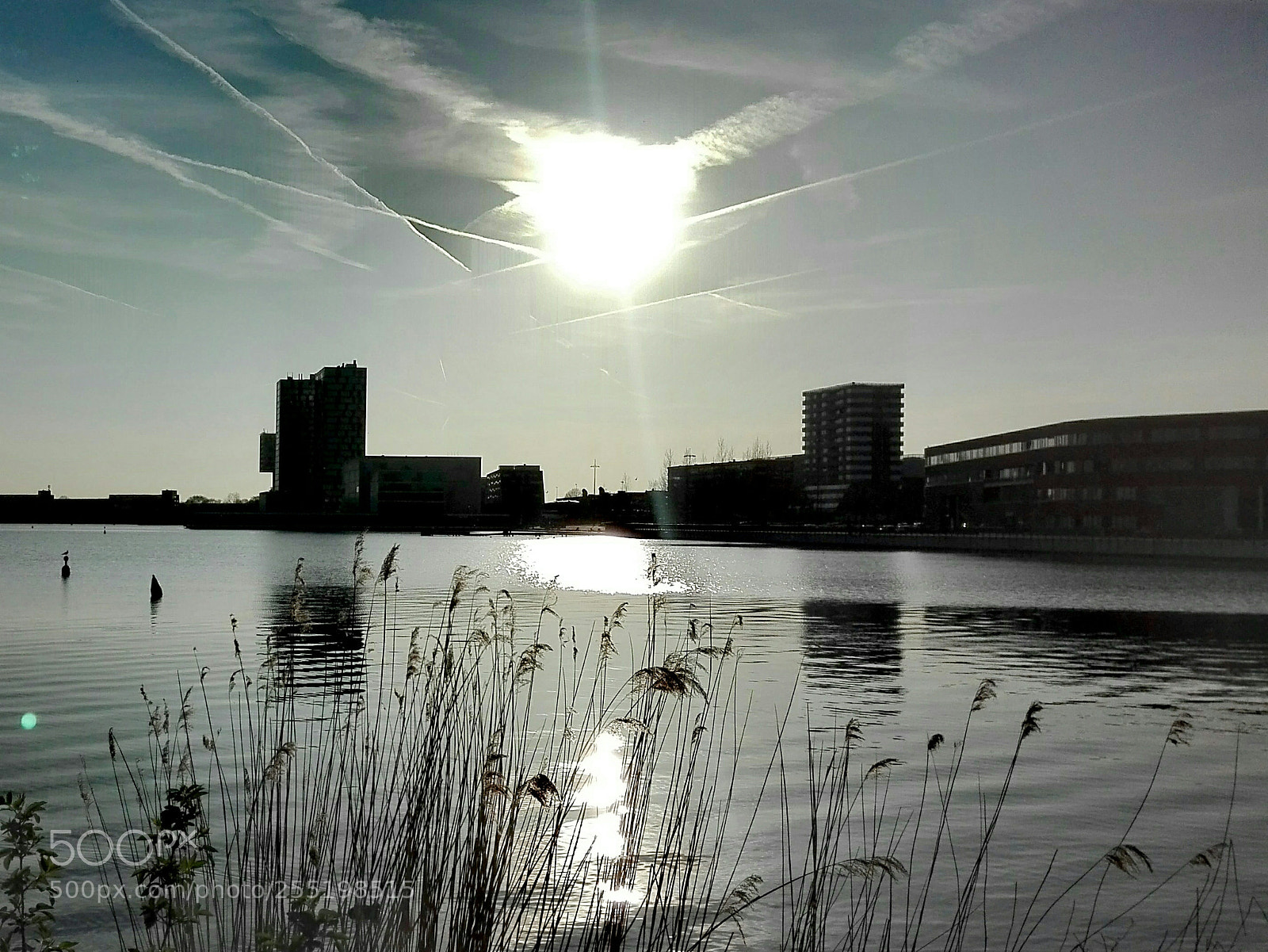 HUAWEI P8 Lite sample photo. Silver colour evening sunset photography