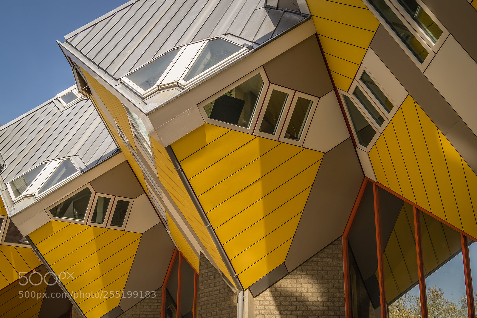 Sony SLT-A58 sample photo. Cube houses maisons cubes photography