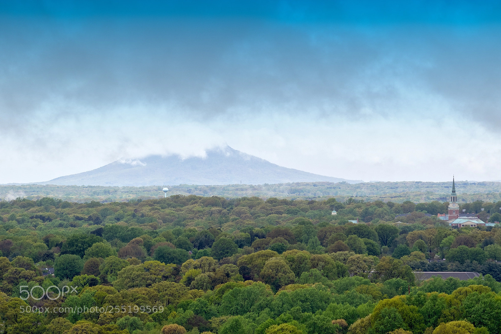 Canon EOS 7D Mark II sample photo. Storm on pilot mountain photography