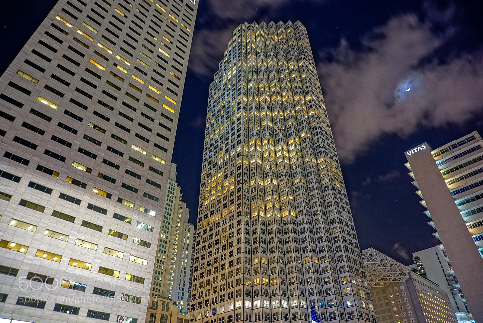 Sony a6300 sample photo. Half moon rising photography