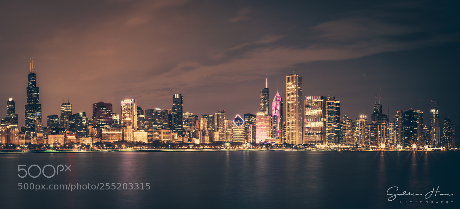 Nikon D5300 sample photo. Chicago skyline panorama from photography