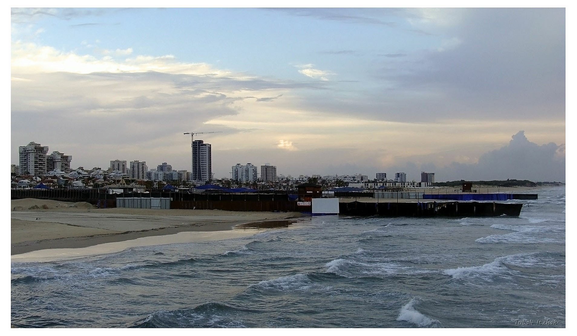 Sony Cyber-shot DSC-H10 sample photo. Beautiful evening...my city ashdod. photography