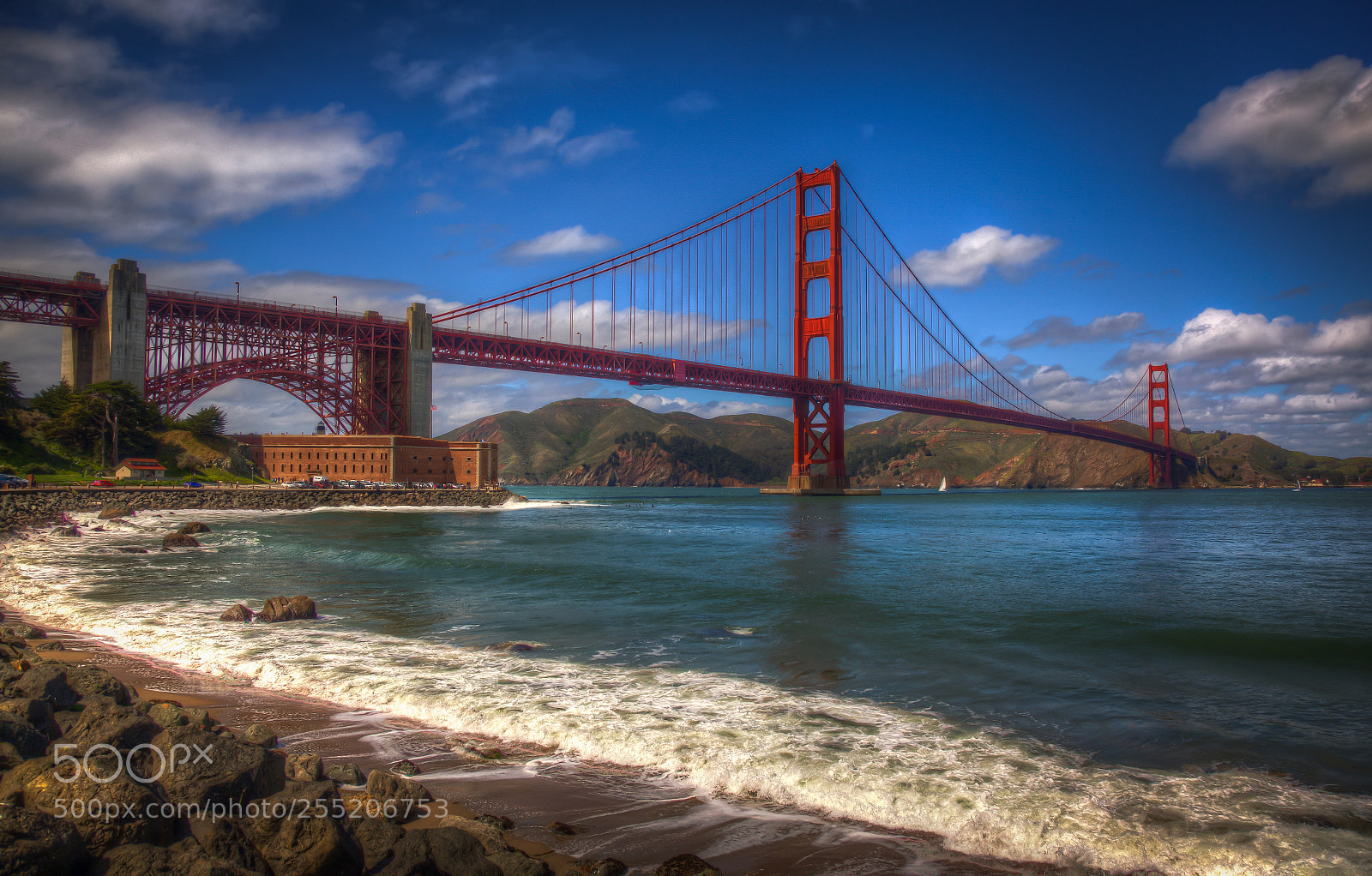 Canon EOS 5D Mark II sample photo. Golden gate bridge photography
