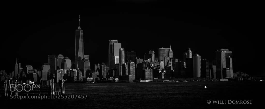 Olympus OM-D E-M1 sample photo. Dark city photography