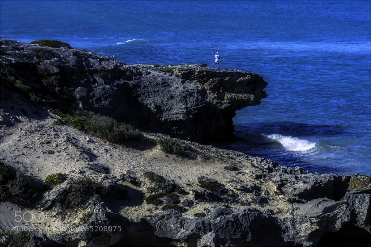 Sony a6000 sample photo. The lonely fisherman photography