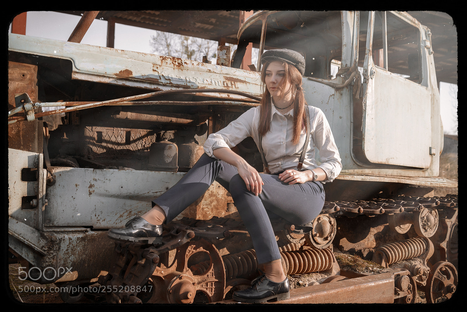 Nikon D600 sample photo. Вeauty on the tractor photography
