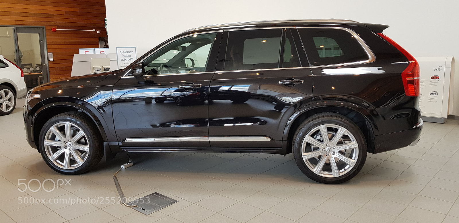 Samsung Galaxy S8 sample photo. Volvo xc 90 black photography