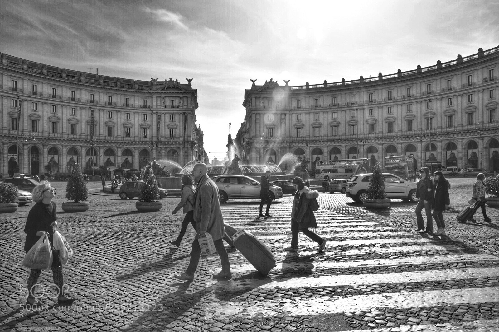 Nikon D5300 sample photo. Piazza della repubblica photography