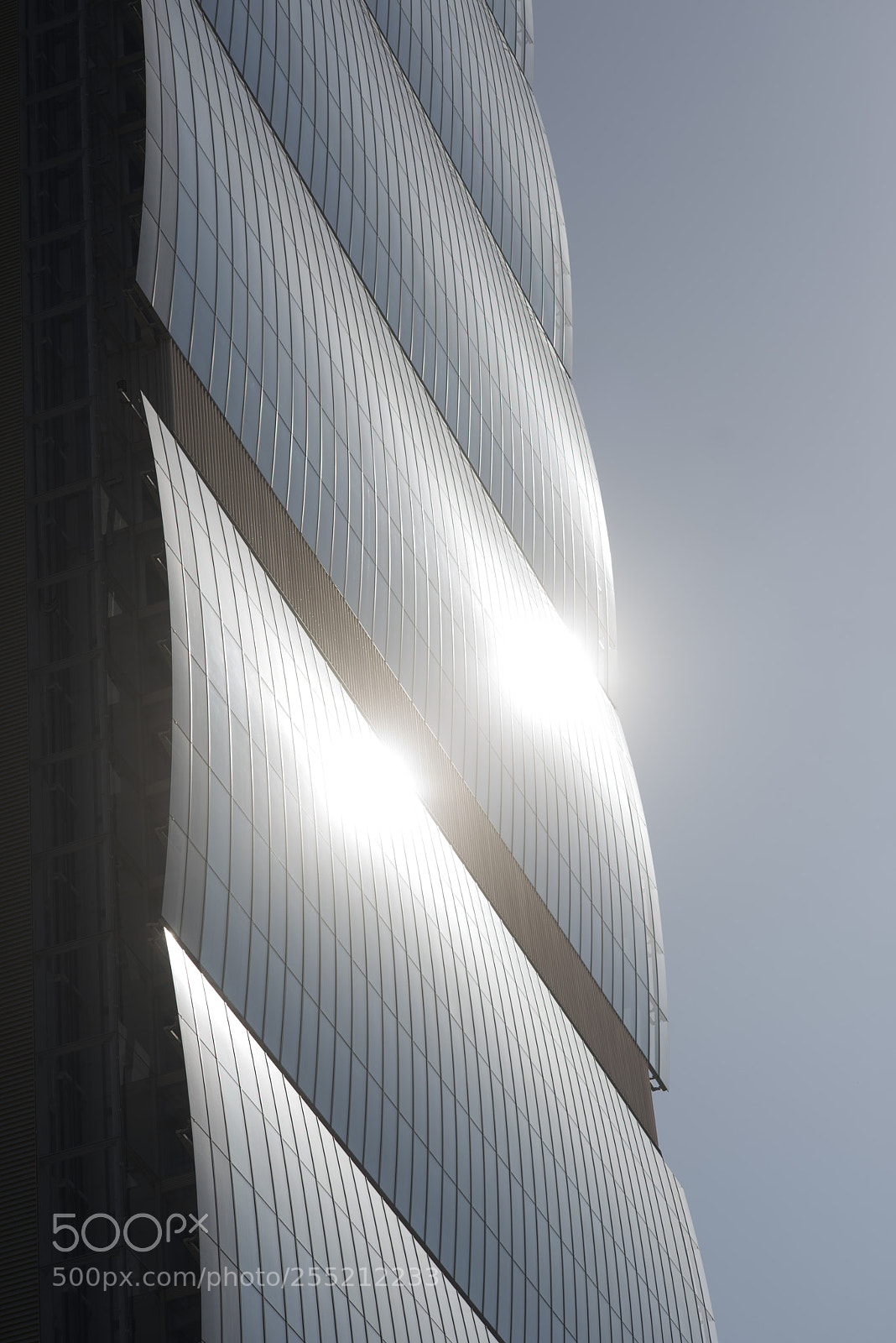 Nikon D810 sample photo. Isozaki tower at citylife photography