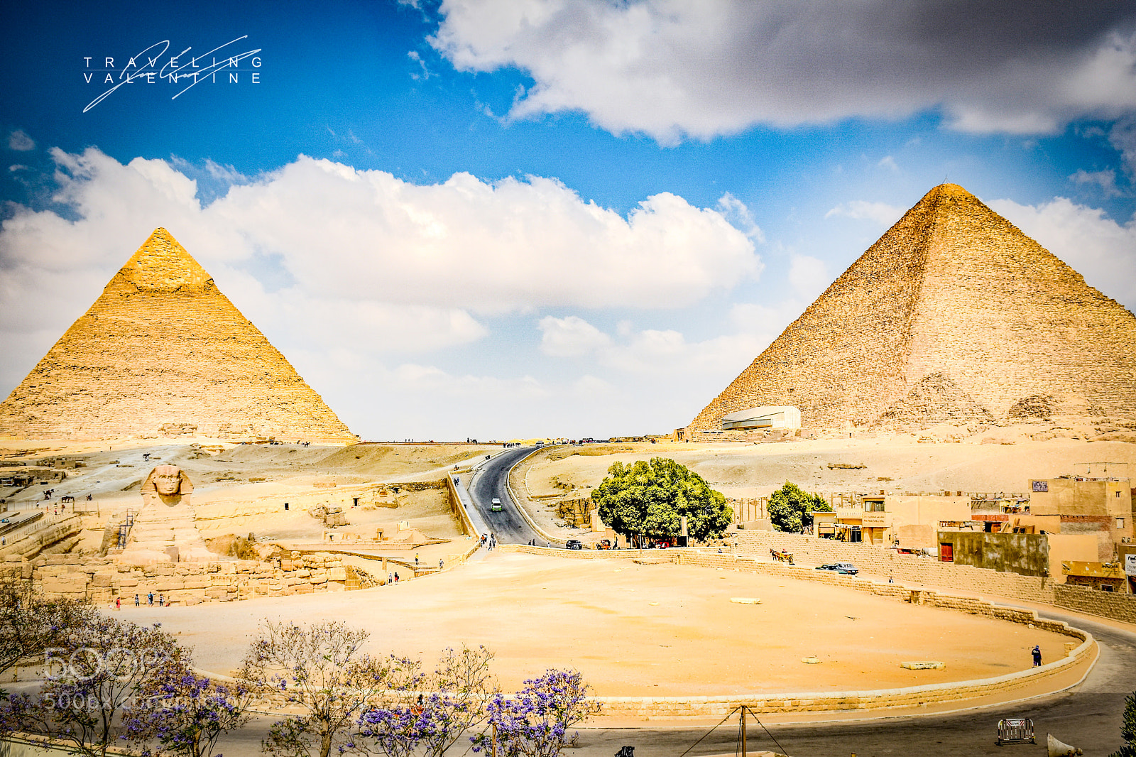 Nikon D5600 sample photo. Giza pyramids photography