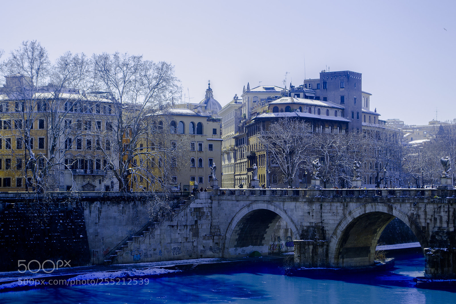 Nikon D3100 sample photo. Tiber river photography