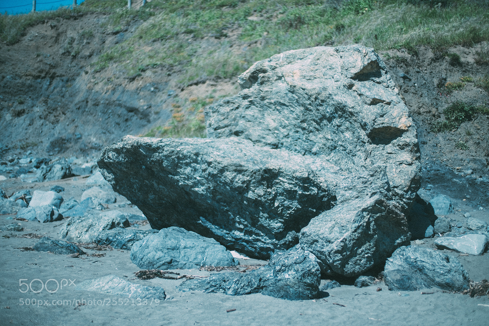 Fujifilm X-E2S sample photo. Boulder @ muir beach photography