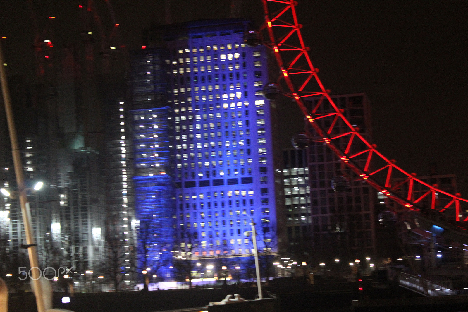 Canon EF-S 18-55mm F3.5-5.6 IS sample photo. London eye photography