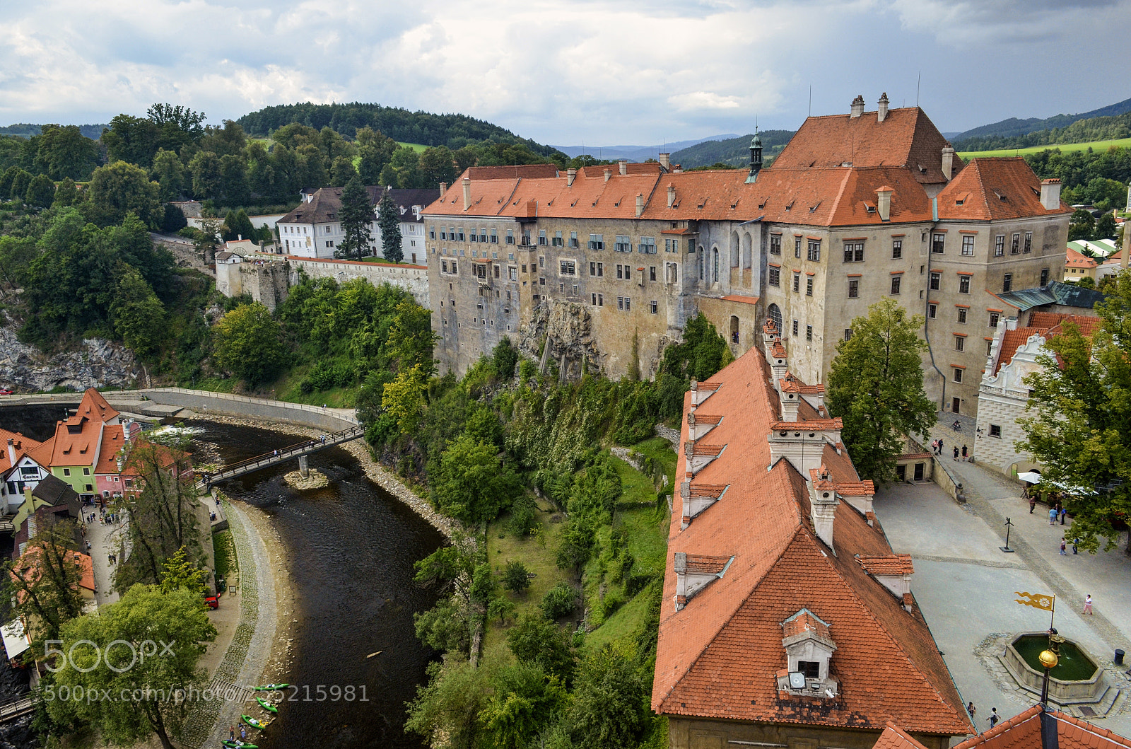 Nikon D7000 sample photo. Český krumlov by day photography