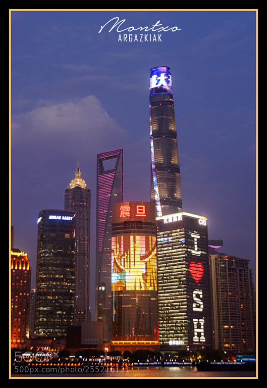 Nikon D700 sample photo. I love shanghai photography