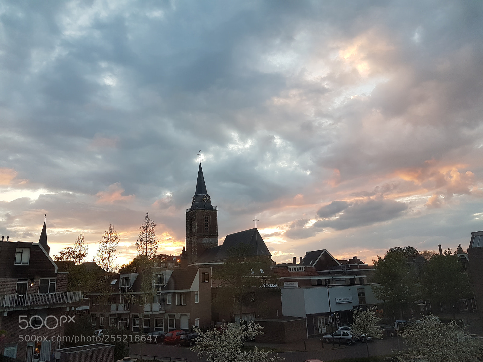 Samsung Galaxy S7 Edge sample photo. Colourfull evening sky photography