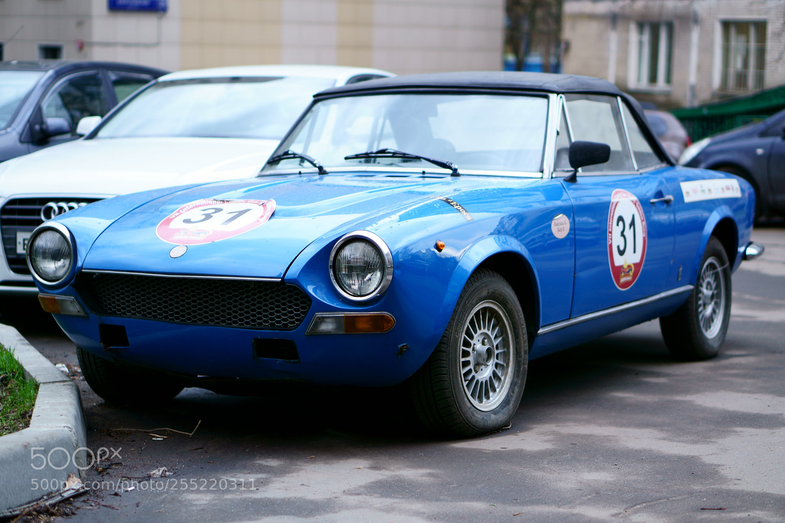 Sony a6000 sample photo. Fiat 124 sport spider photography