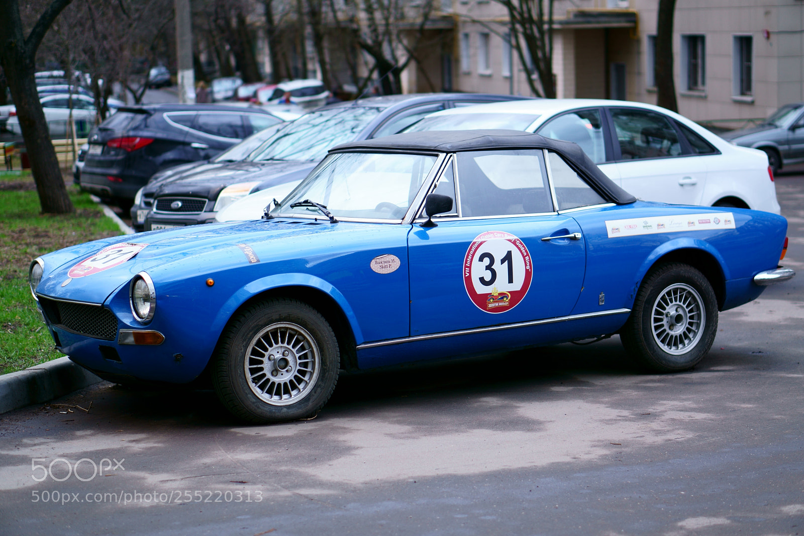 Sony a6000 sample photo. Fiat 124 sport spider photography