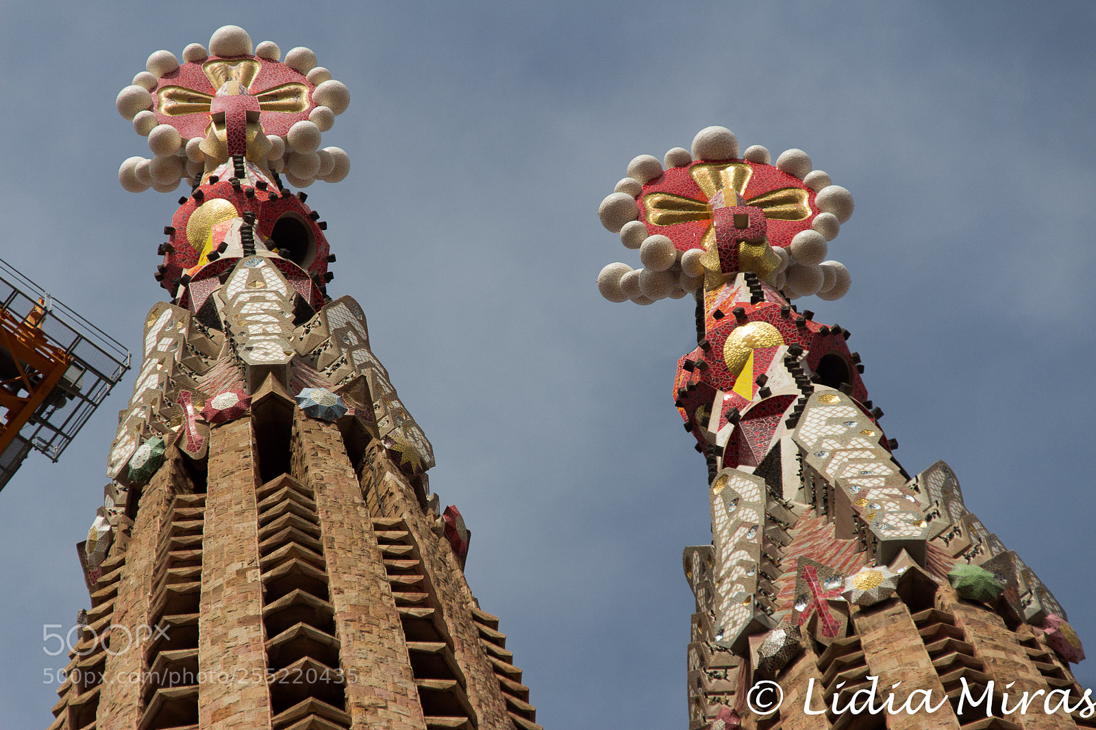 Canon EOS 700D (EOS Rebel T5i / EOS Kiss X7i) sample photo. Sagrada familia's towers photography