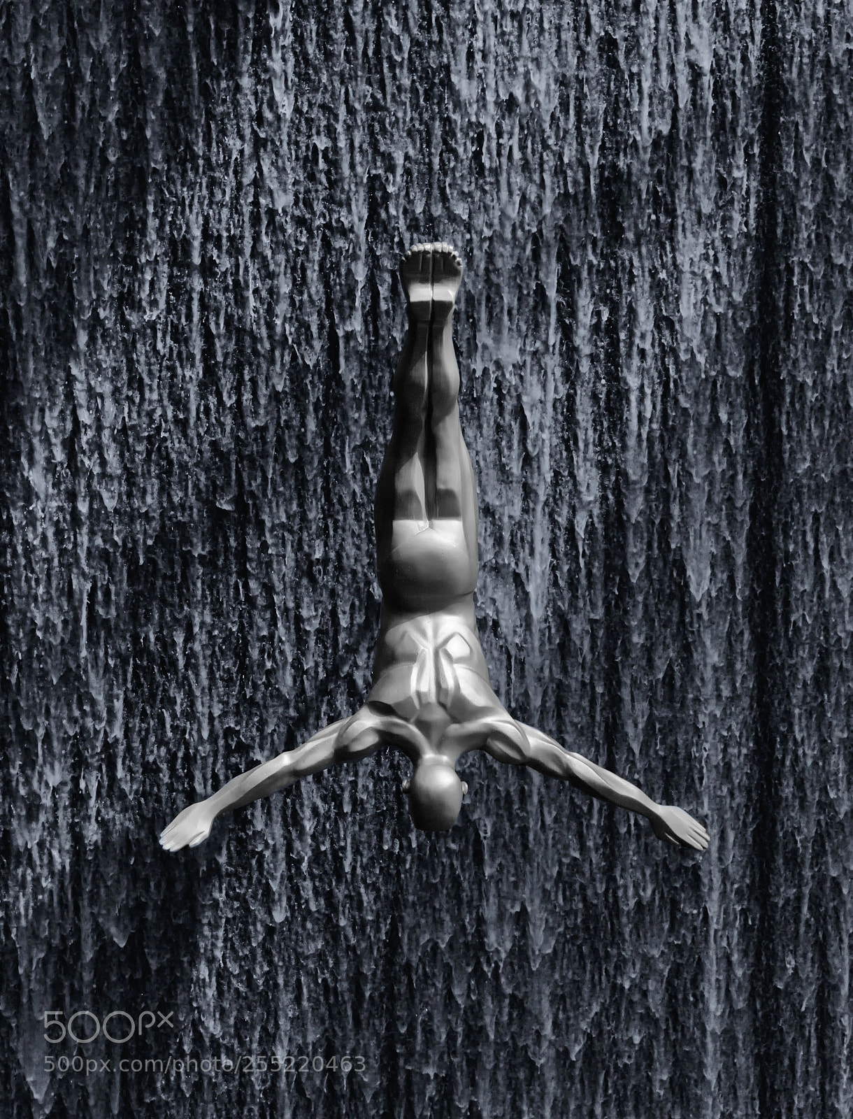 Canon EOS 60D sample photo. Cliff diver photography