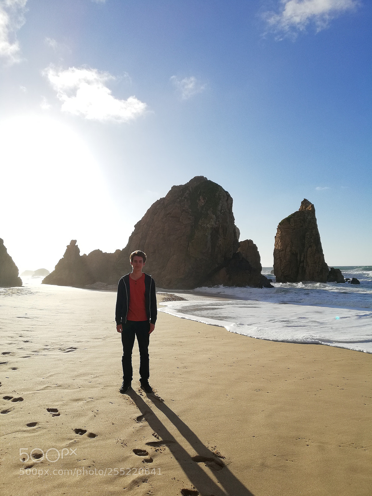 HUAWEI Mate 10 Lite sample photo. Portugese beachlife photography