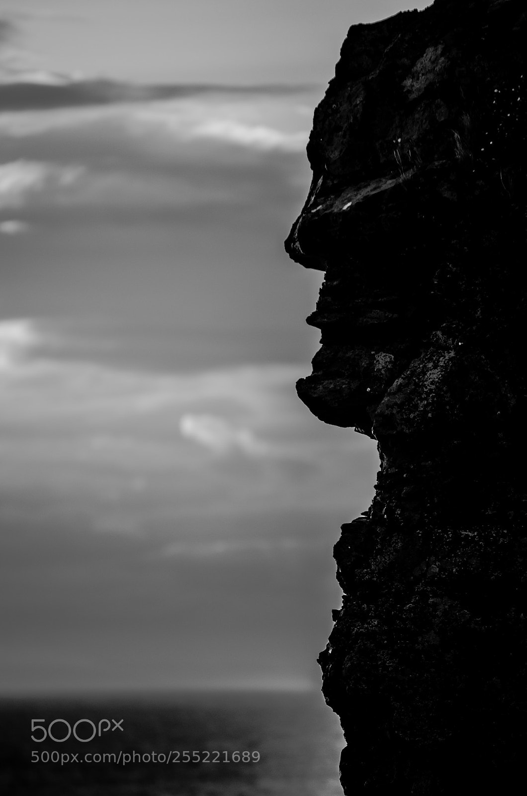Nikon D7000 sample photo. Rockface silhouette photography