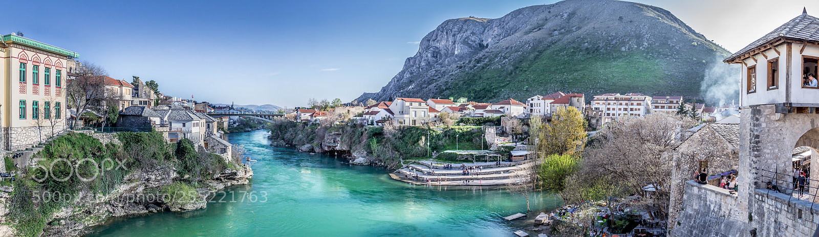 Canon EOS 600D (Rebel EOS T3i / EOS Kiss X5) sample photo. Mostar panorama photography