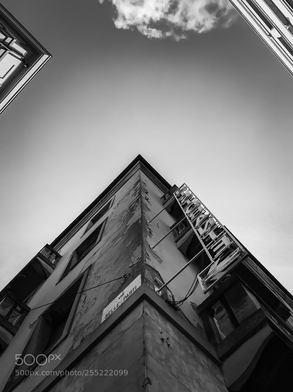 Apple iPhone sample photo. Looking up. photography