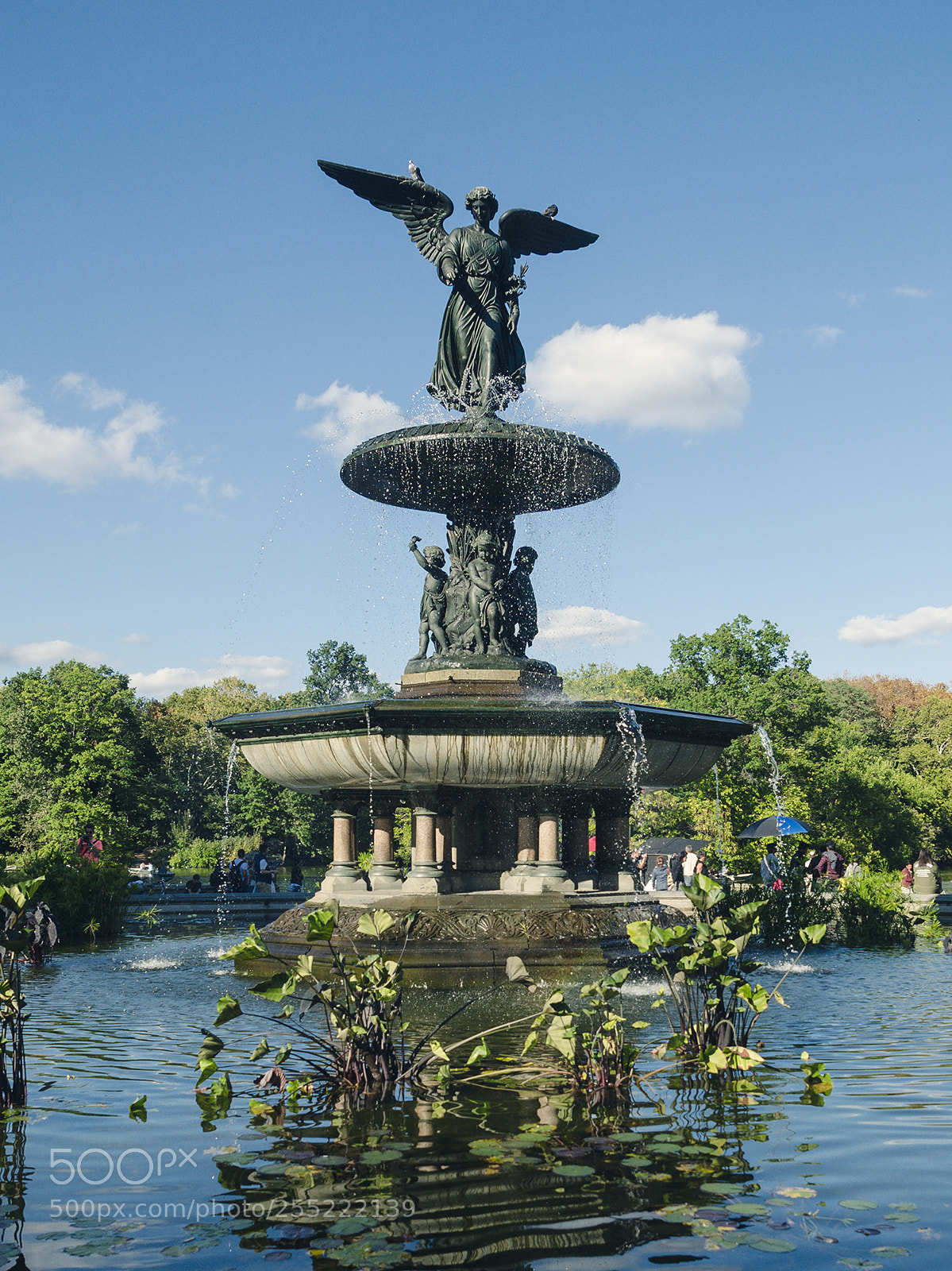 Nikon D7000 sample photo. Bethesda fountain photography