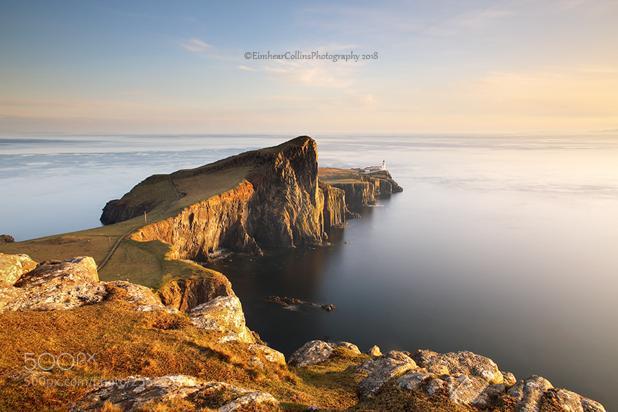 Canon EOS 5D Mark IV sample photo. Neist point lighthouse photography