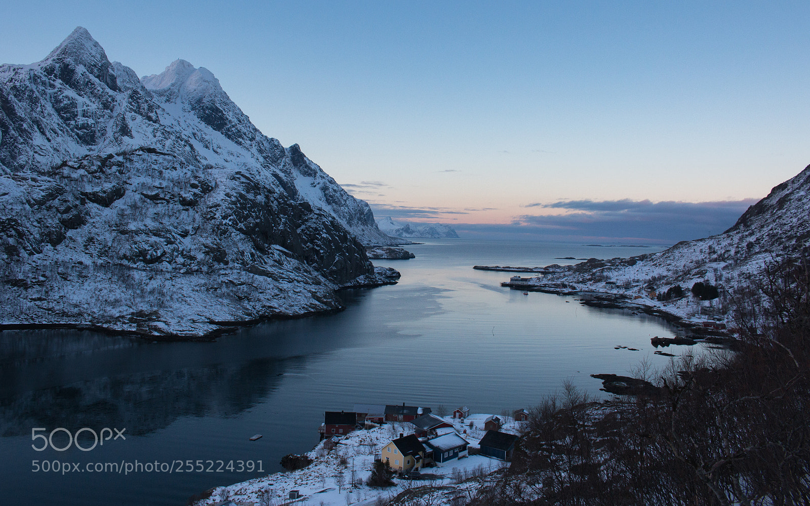 Canon EOS 70D sample photo. Morning view in lofoten photography