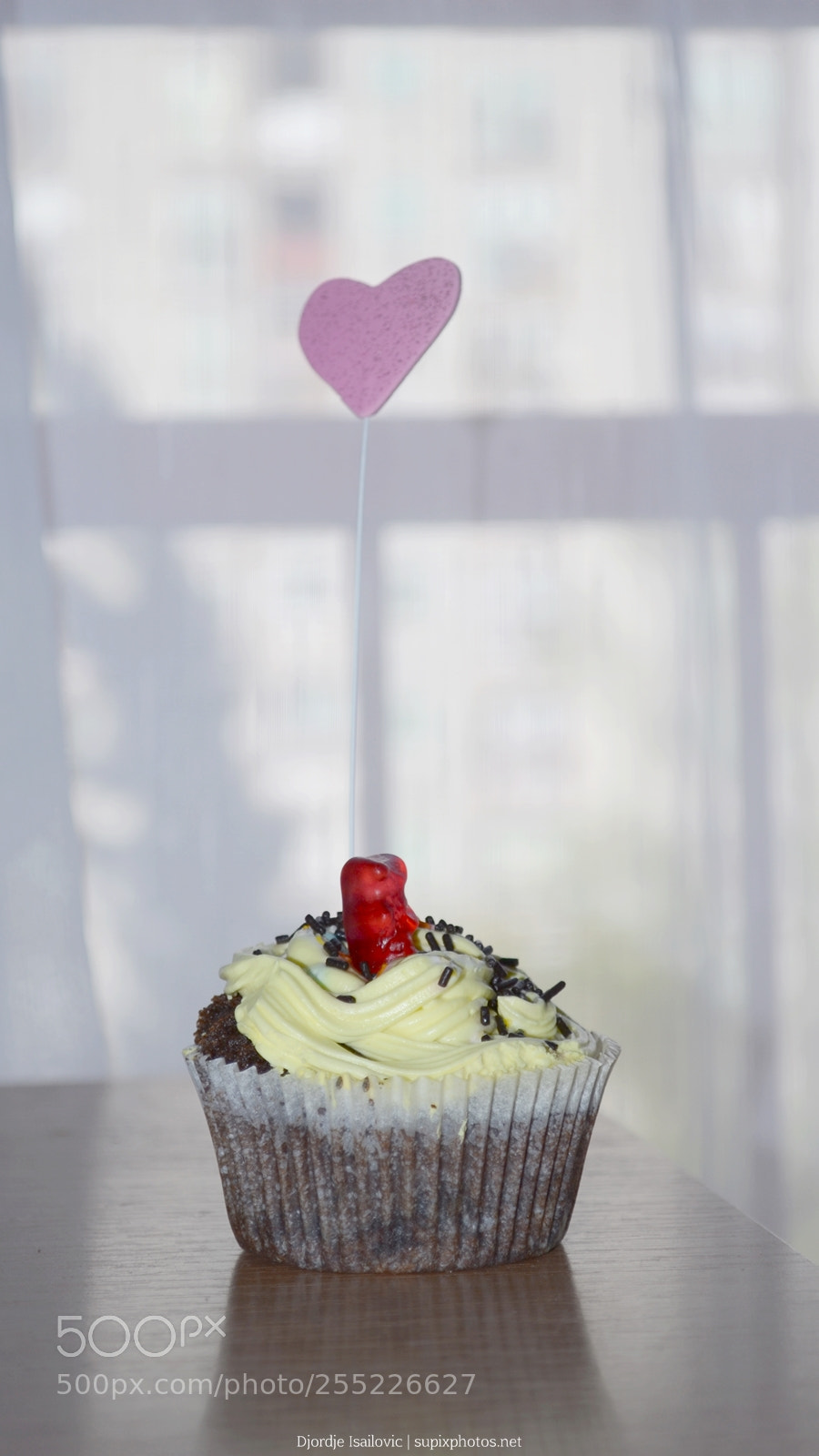 Nikon D3100 sample photo. Cupcake photography
