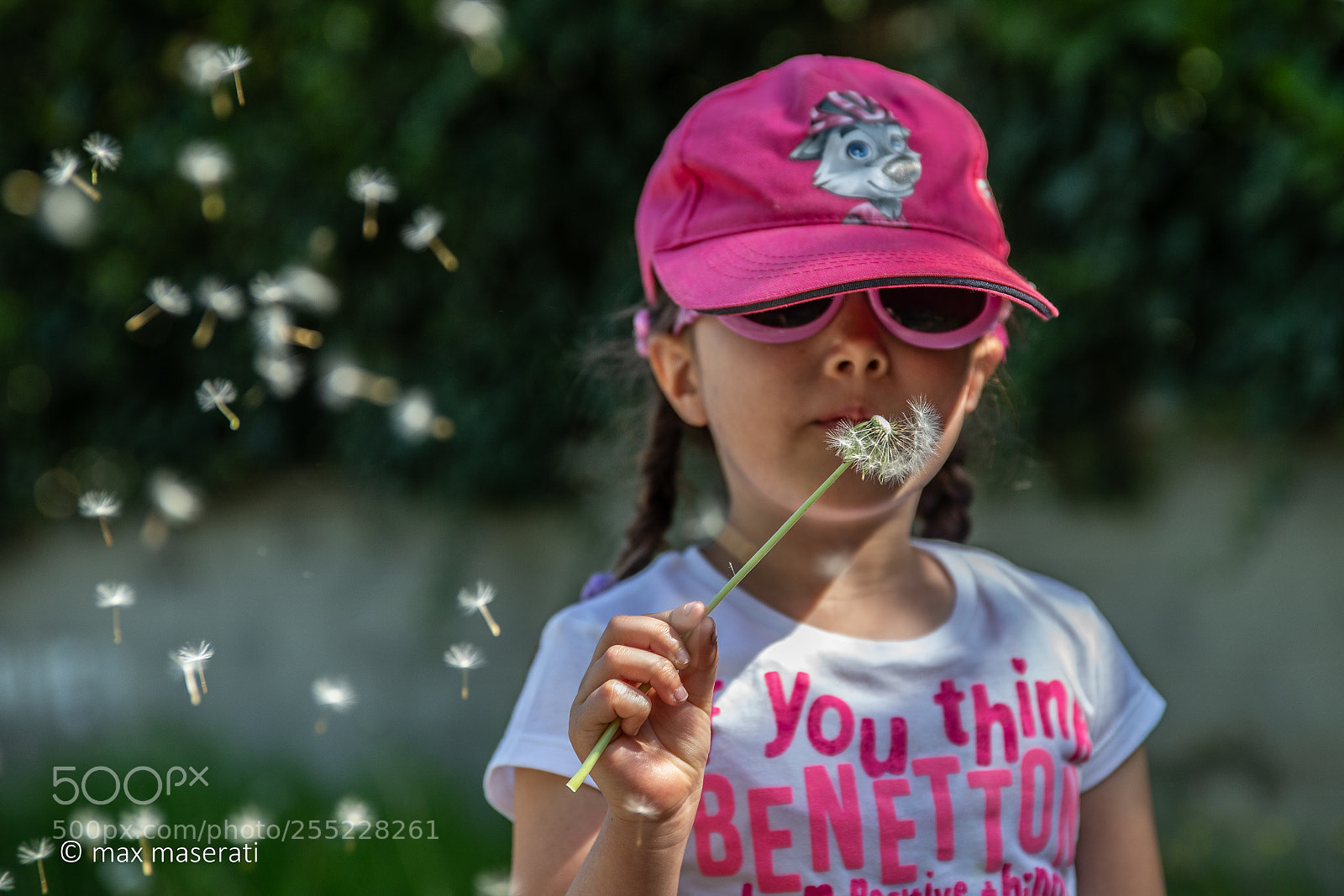 Canon EOS-1D X sample photo. Maia e il soffione photography