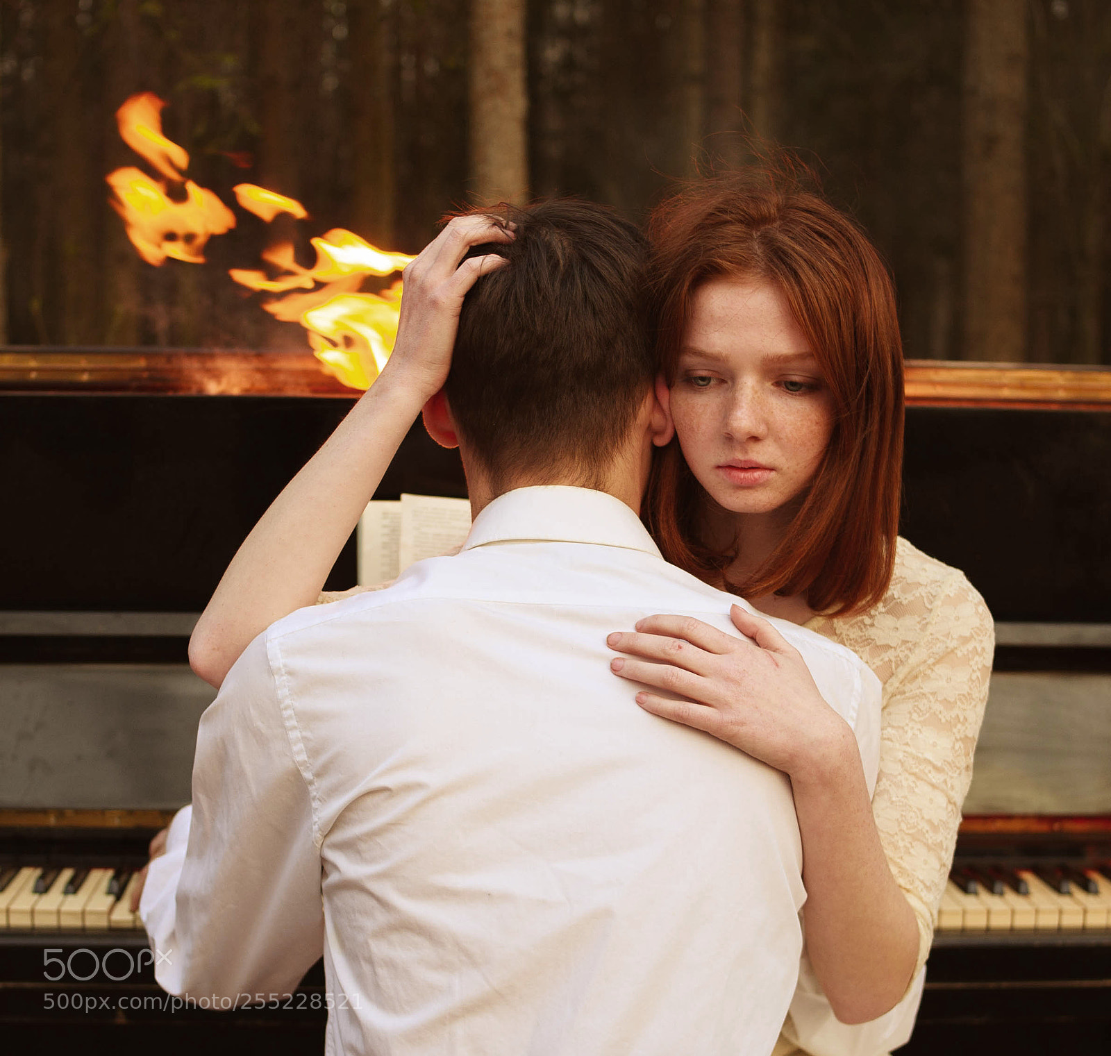 Canon EOS 5D sample photo. Piano photography
