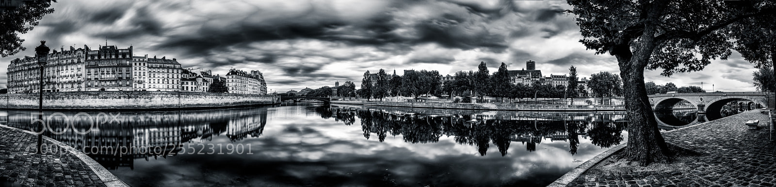 Canon EOS 5D Mark IV sample photo. The seine in panorama photography