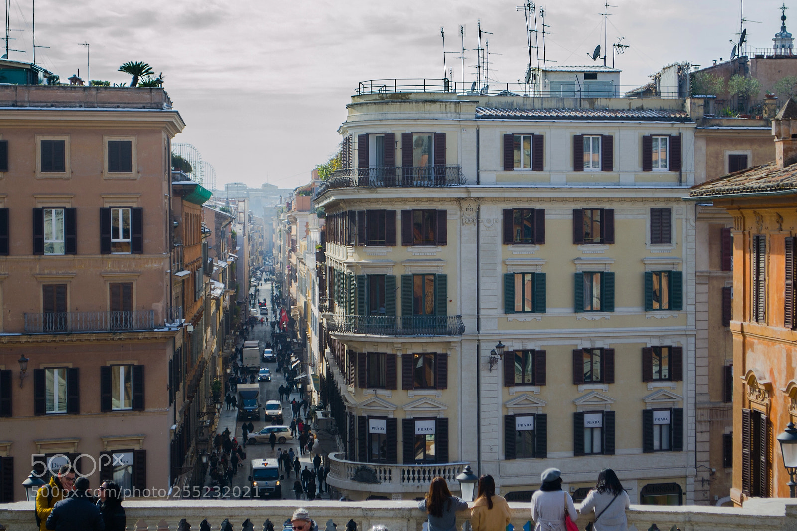 Nikon D3100 sample photo. Via dei condotti photography