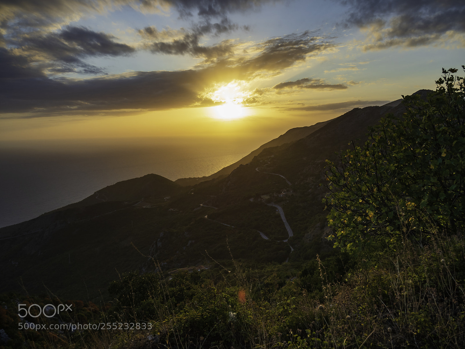 Olympus OM-D E-M5 II sample photo. Sunset in the montenegro photography