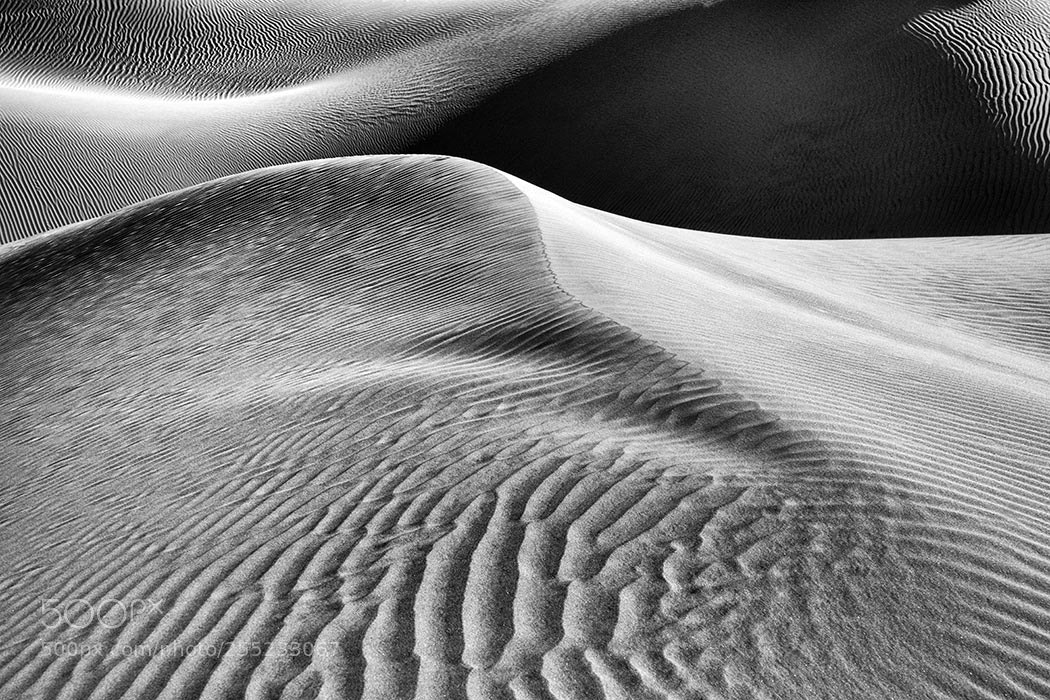 Sony Alpha DSLR-A850 sample photo. Death valley sand dunes photography