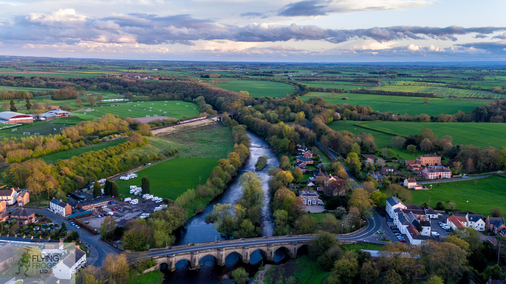 DJI FC550 sample photo. The bridge photography