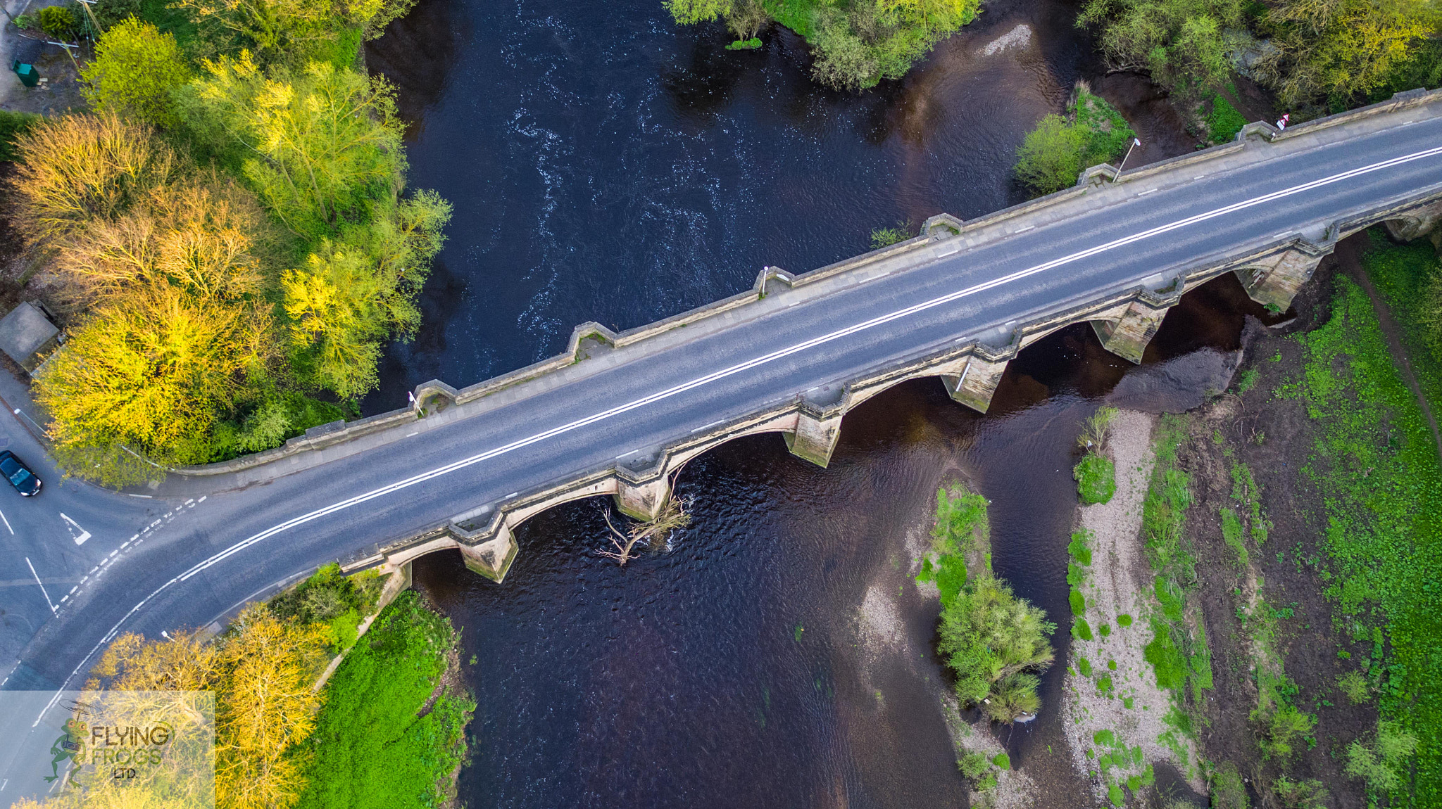 DJI FC550 sample photo. The bridge photography