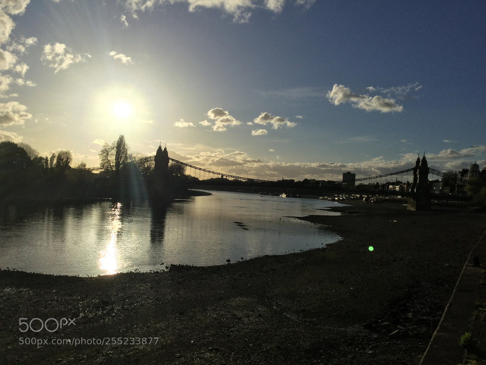 Apple iPod touch sample photo. Sunset at hammersmith bridge  photography