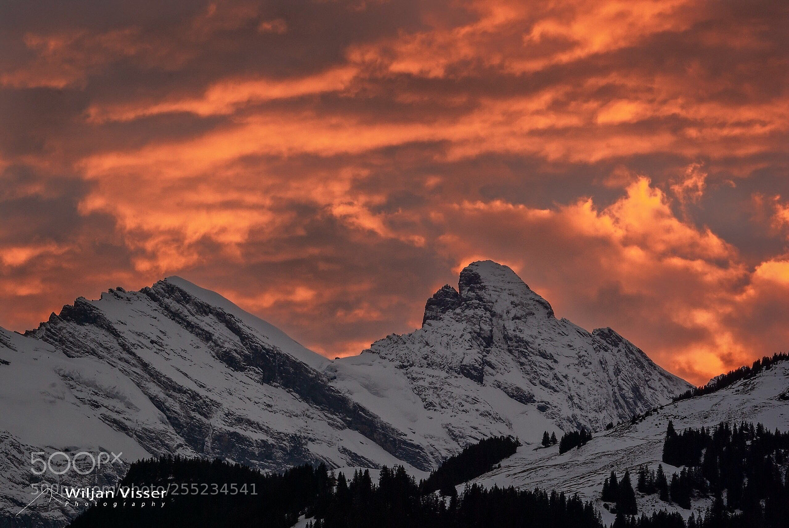 Pentax K10D sample photo. Swiss mountain photography