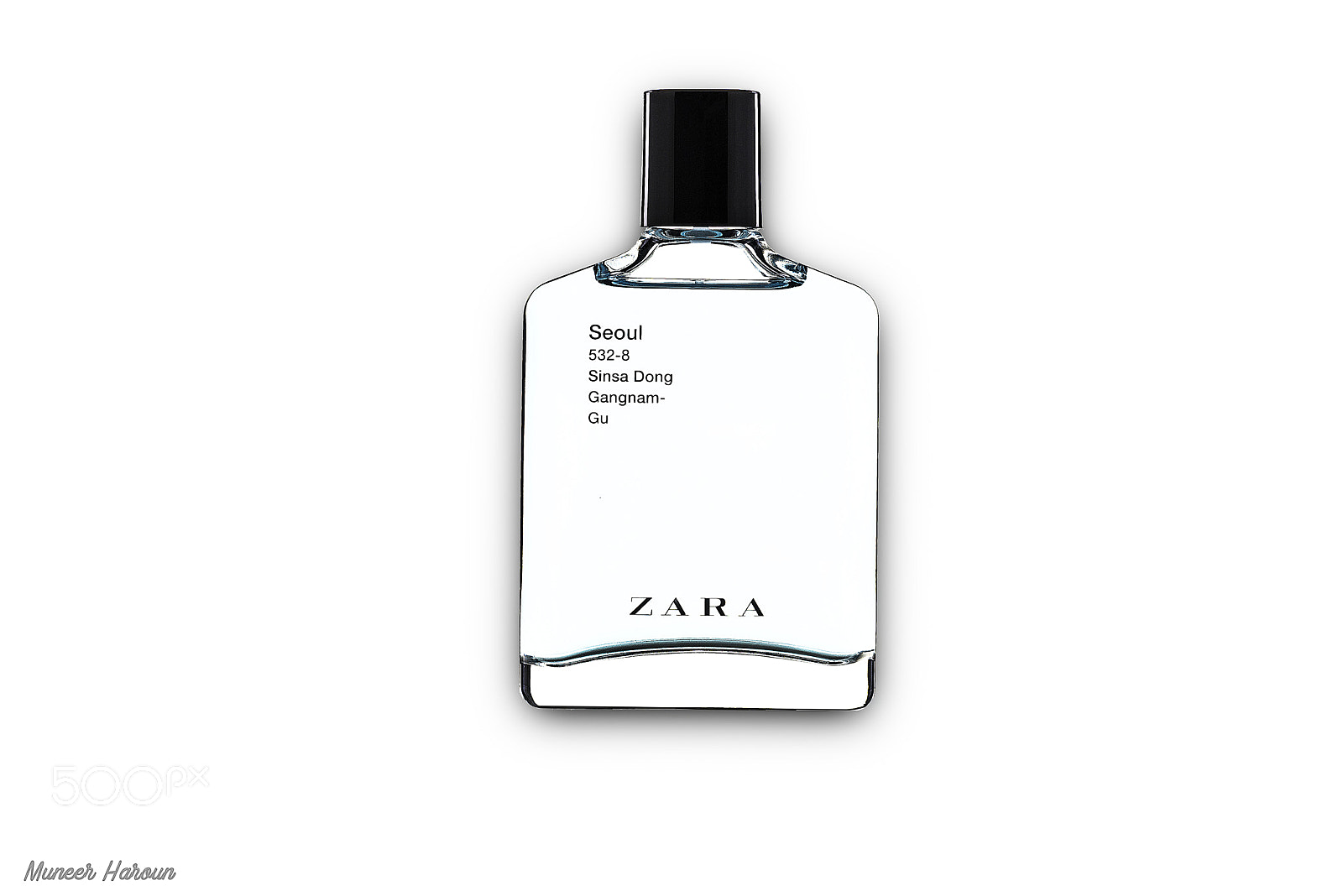Nikon D810 sample photo. Zara perfume photography