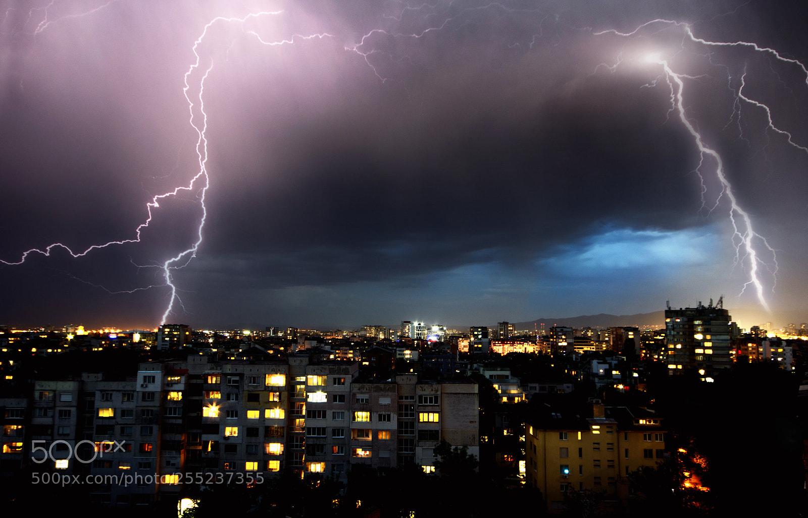 Nikon D7200 sample photo. Thunderstorm photography