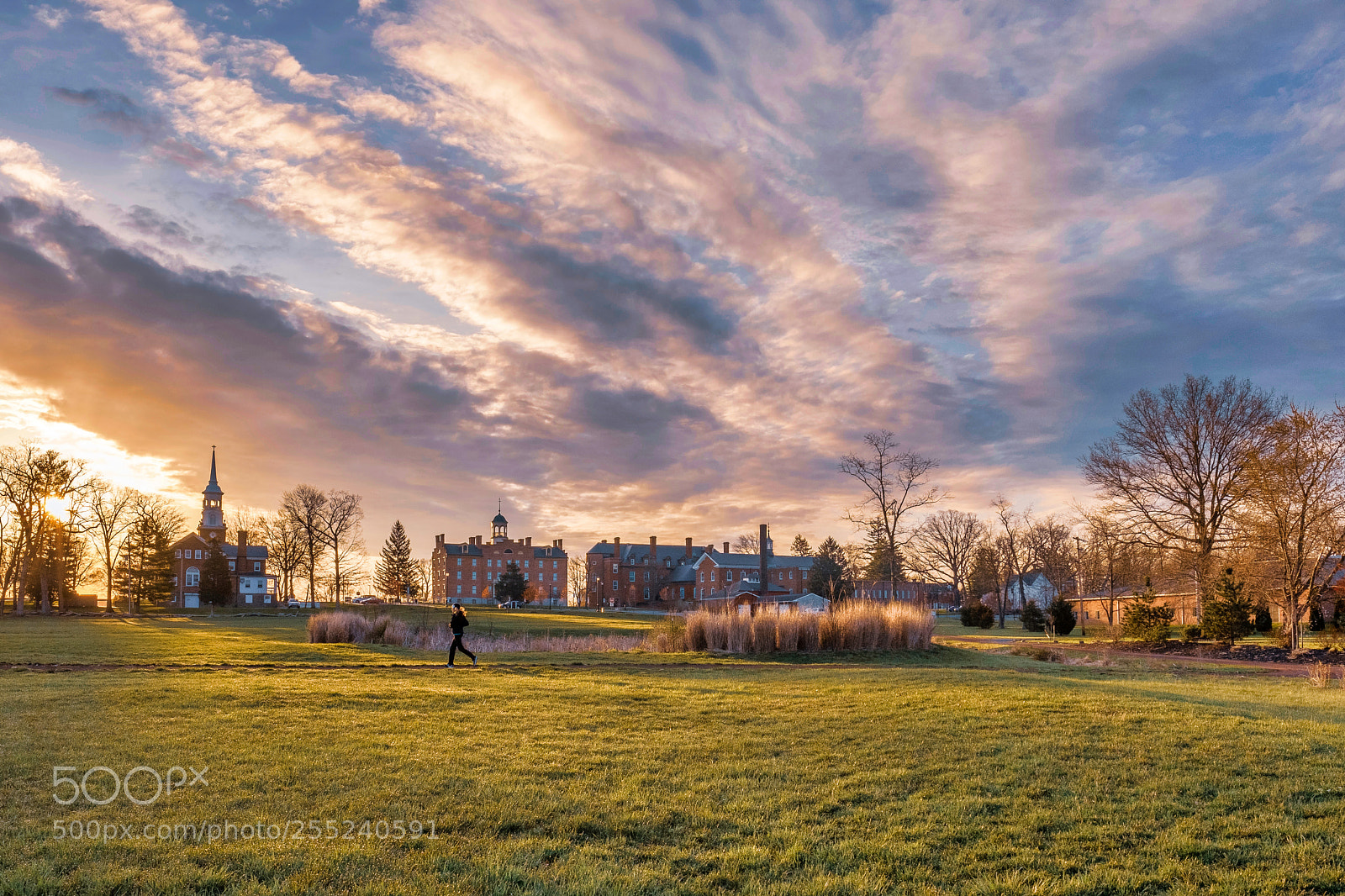 Fujifilm X-T2 sample photo. Jogger at dawn photography
